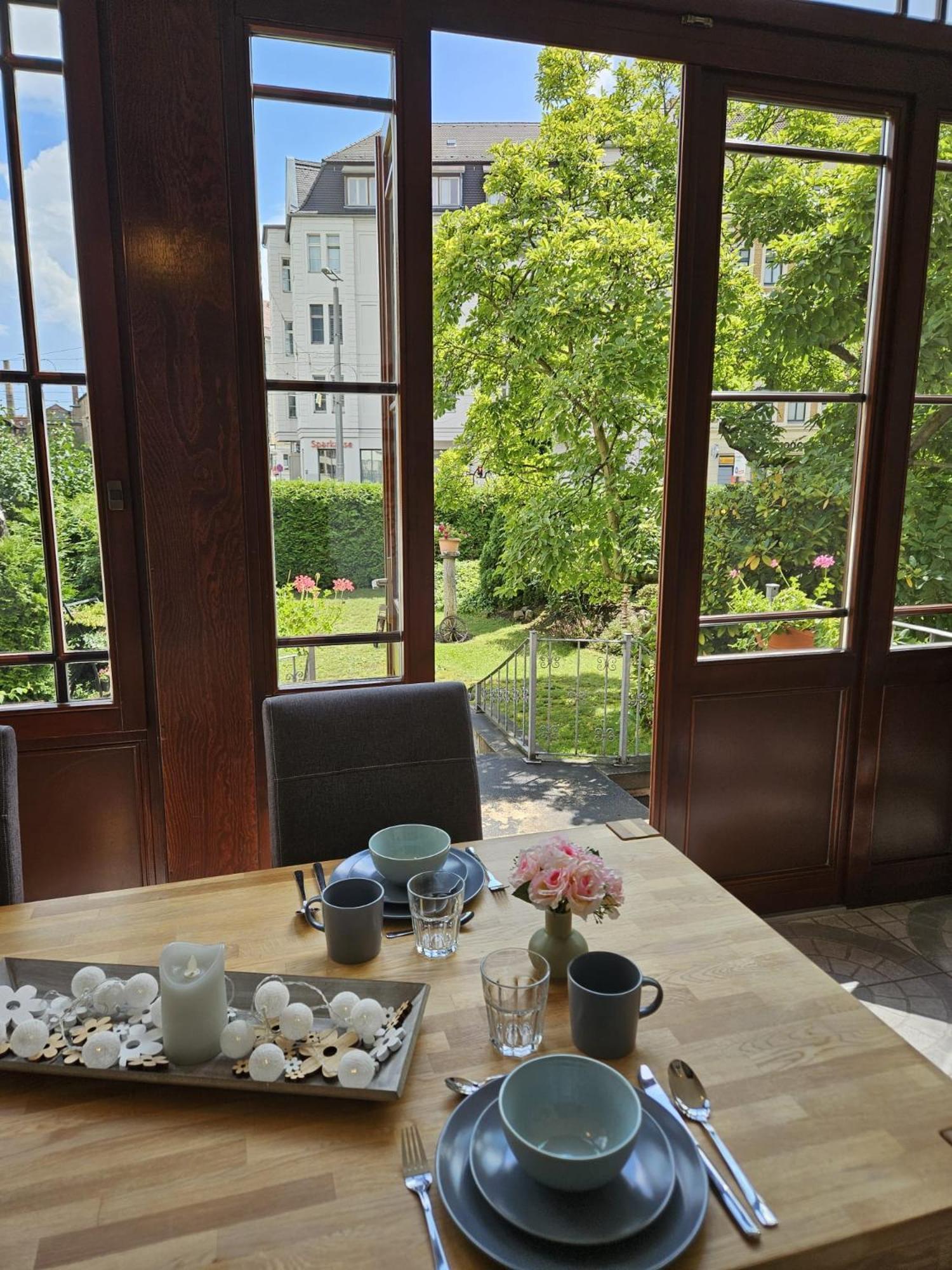 Villa Wintergarten Leipzig Extérieur photo
